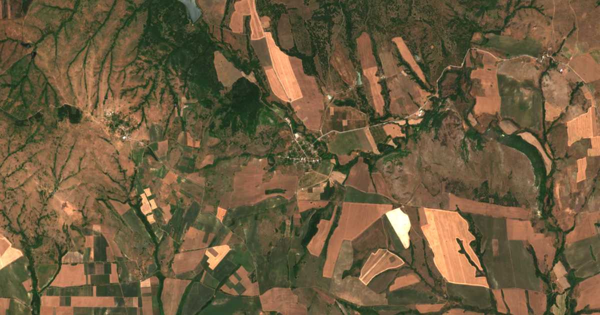 Satellitenkarte von Sladun