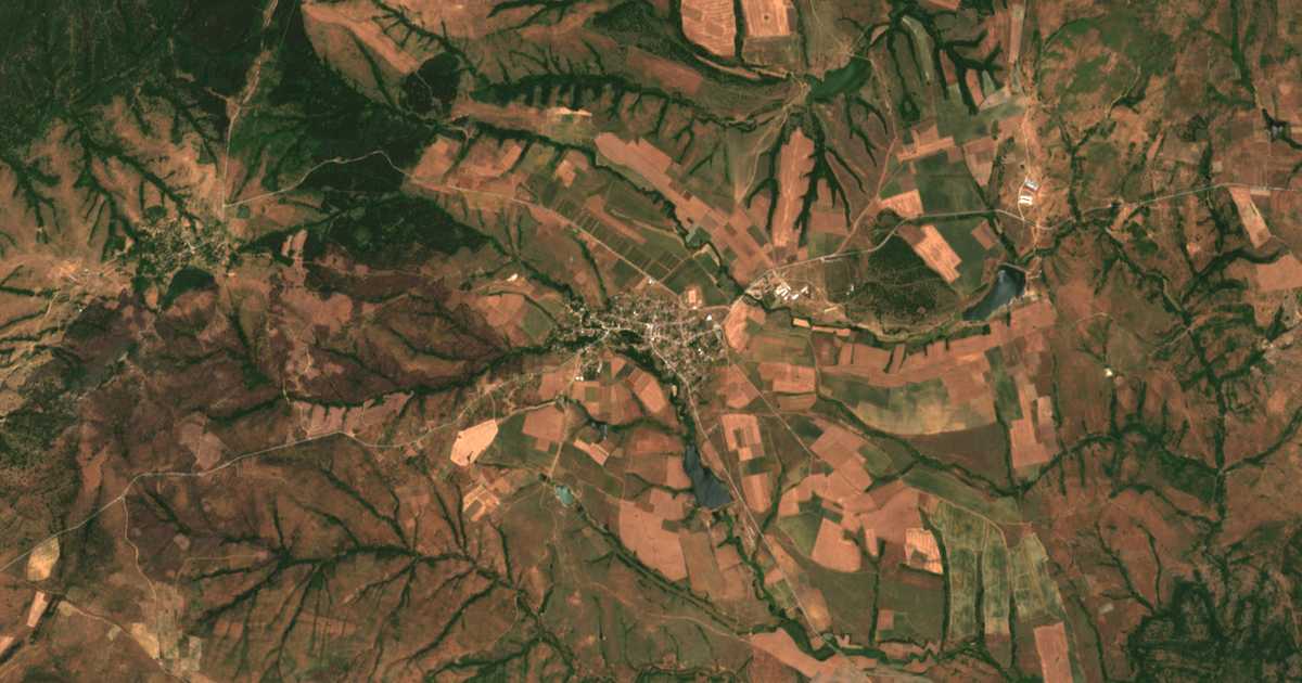 Satellitenkarte von Studena