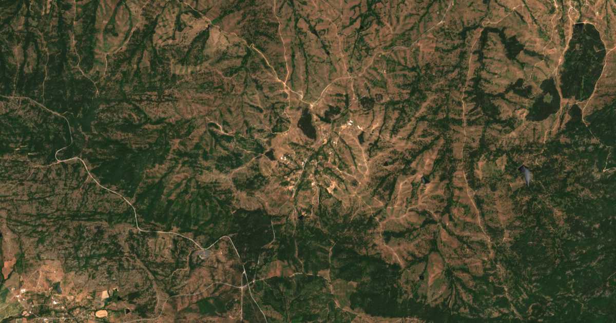 Satellitenkarte von Bǎlgarska Poljana