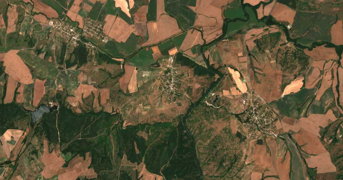 Satellitenkarte von Knjaschewo