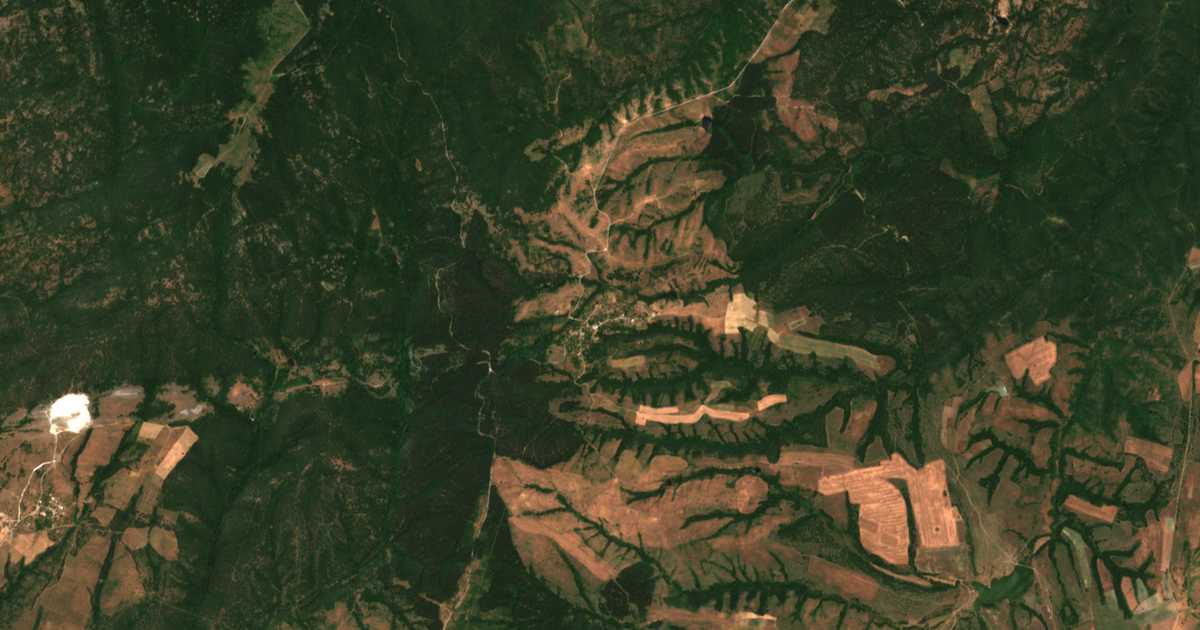 Satellitenkarte von Planinovo