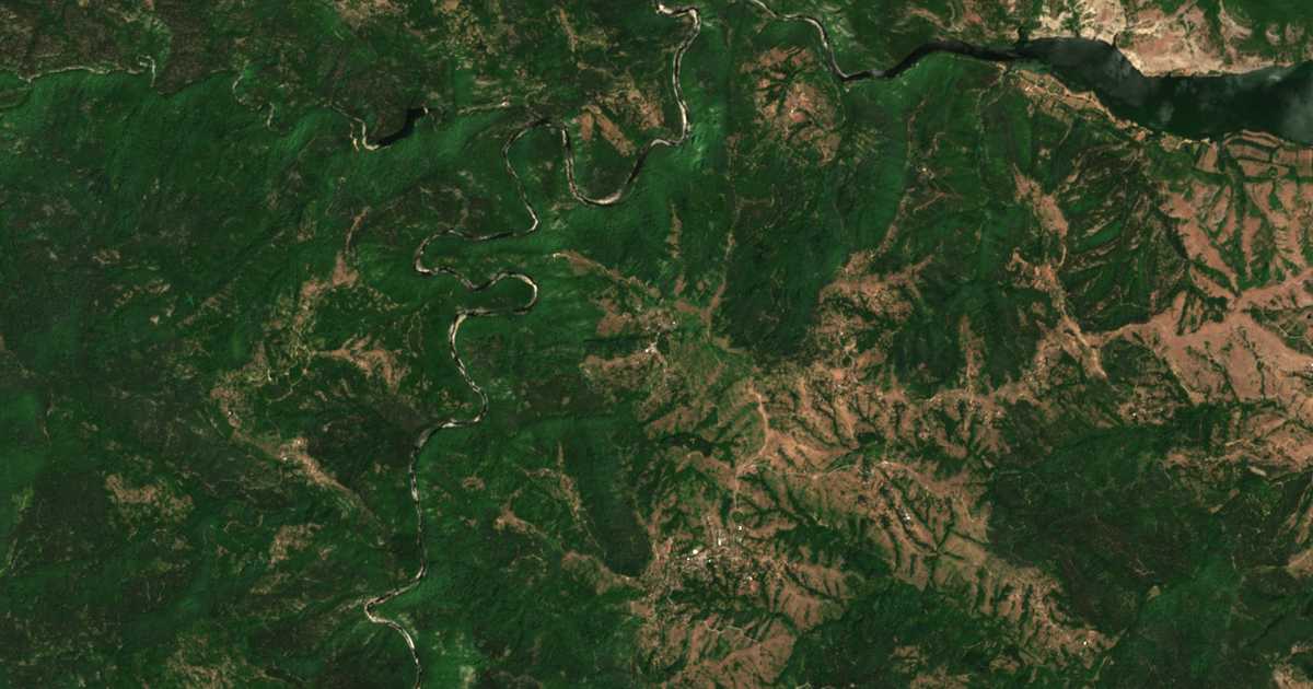 Satellitenkarte von Baševo