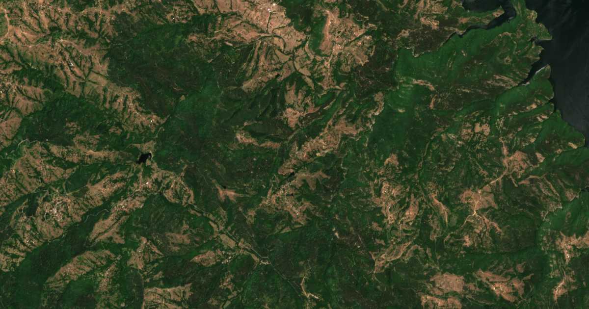 Satellitenkarte von Bresen