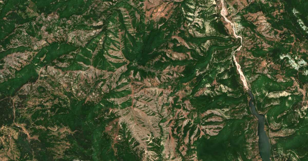 Satellitenkarte von Dojranci