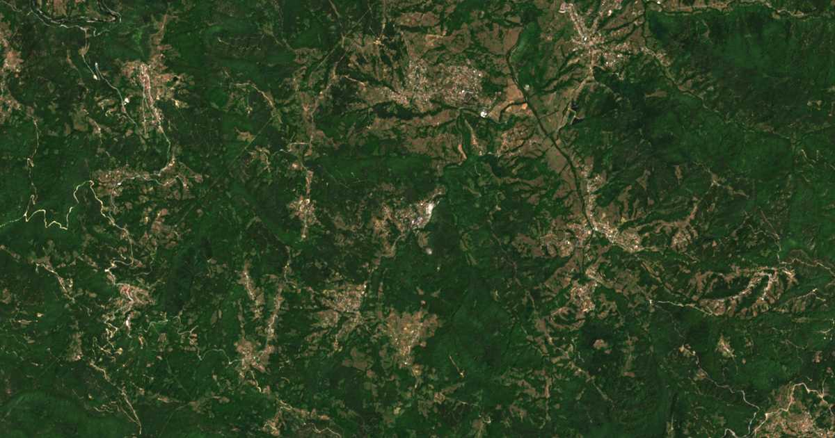 Satellitenkarte von Enjovče