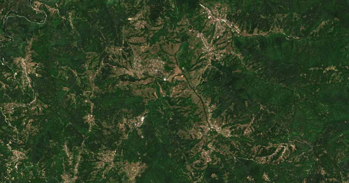 Satellitenkarte von Glavnik