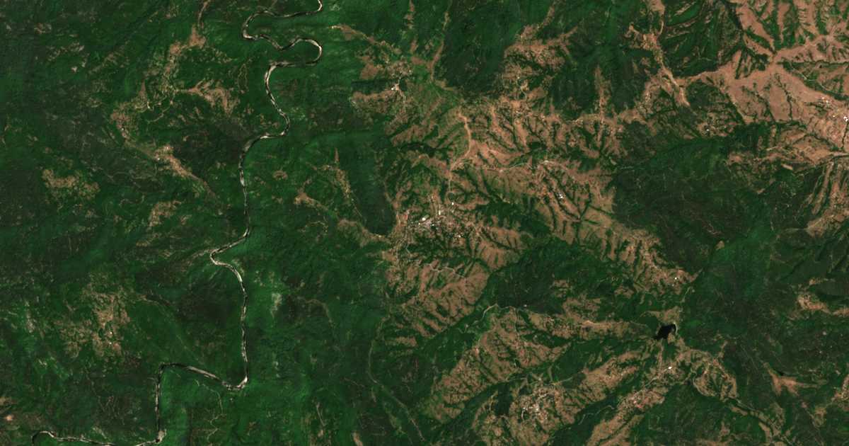 Satellitenkarte von Gorno Prahovo
