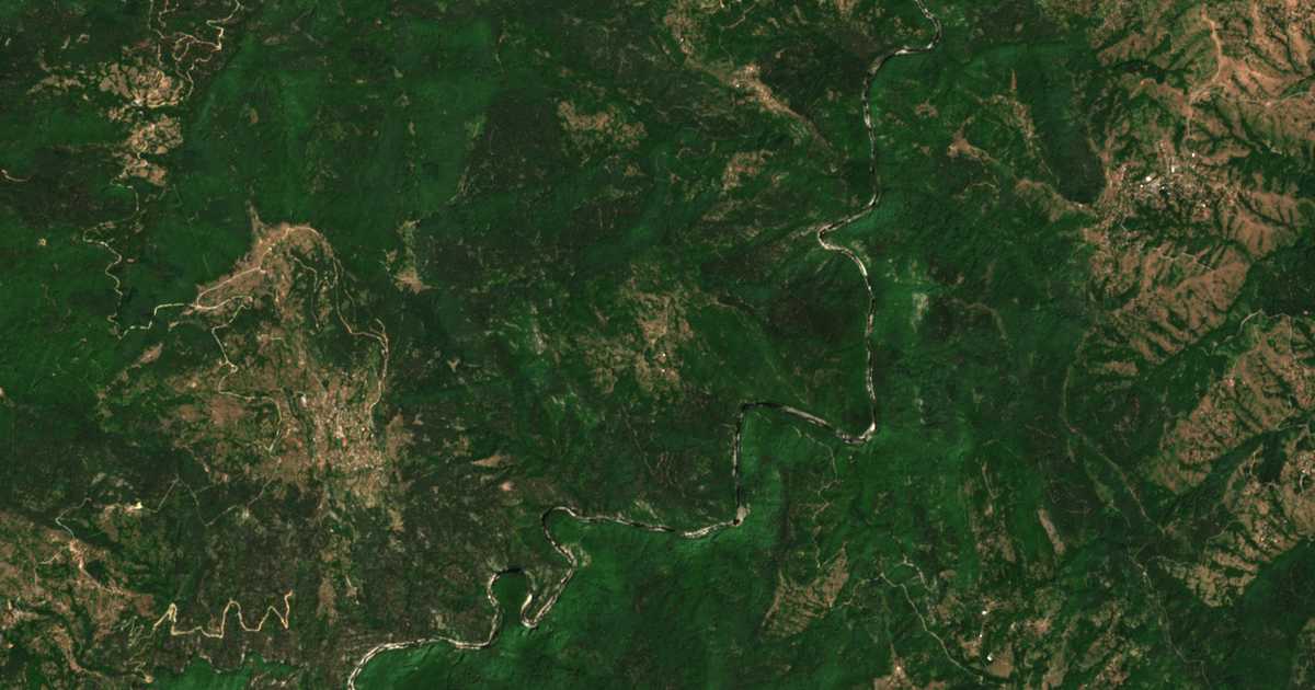 Satellitenkarte von Latinka