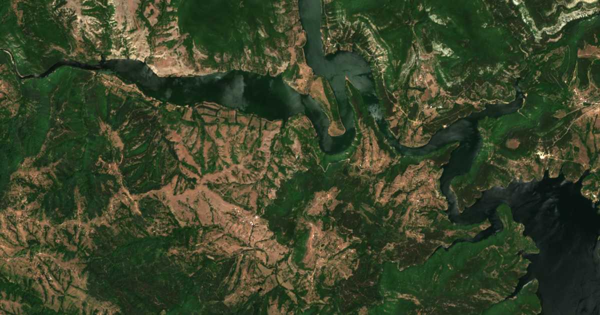 Satellitenkarte von Star čitak
