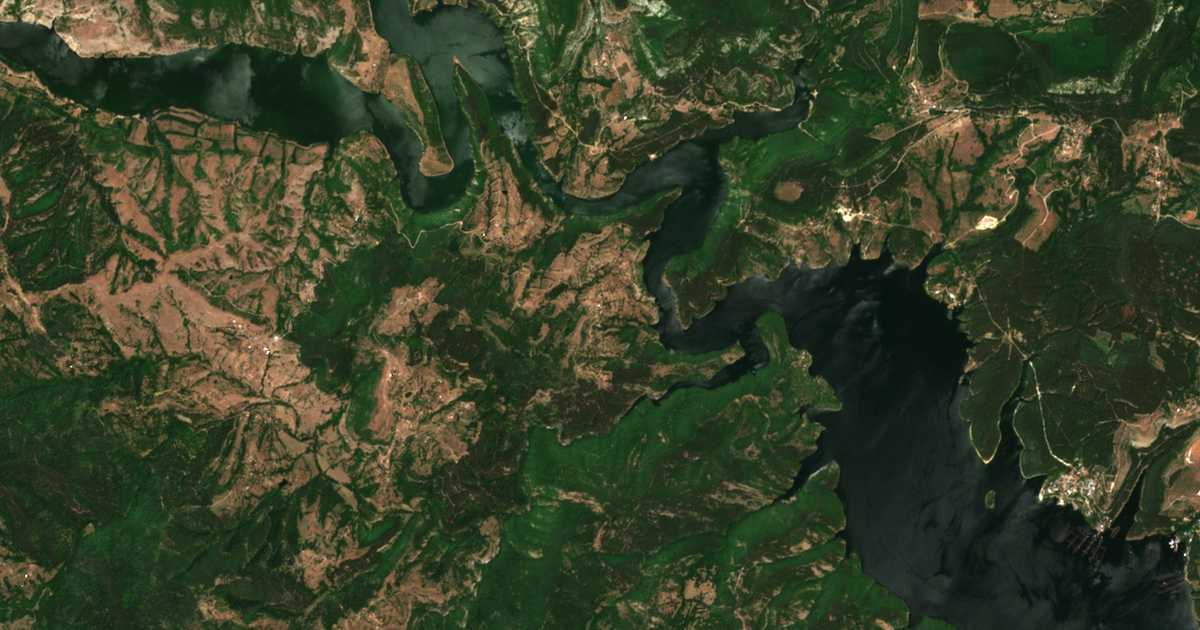 Satellitenkarte von Suhovo