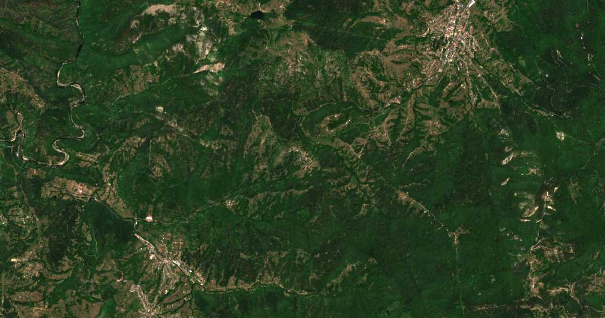 Satellitenkarte von Svetulka