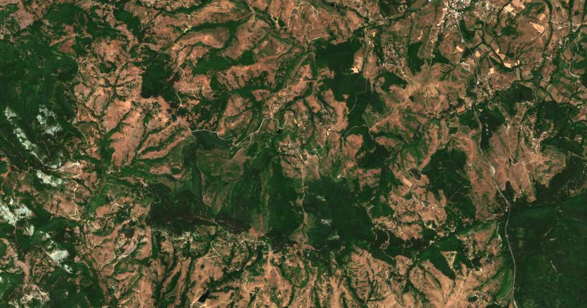 Satellitenkarte von Beli Vir