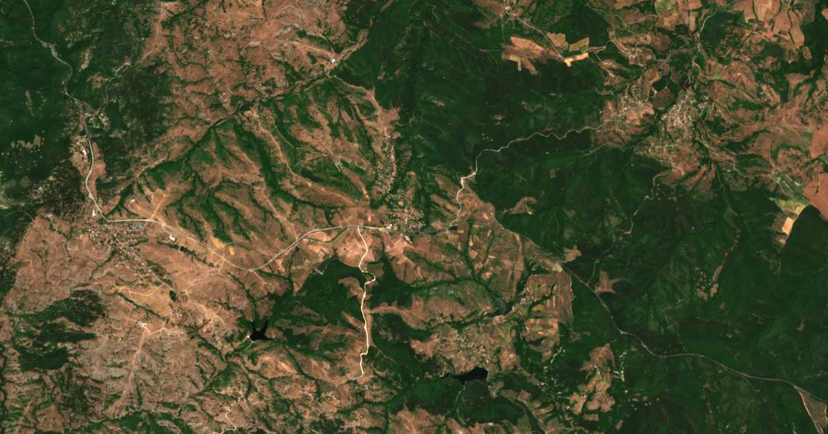 Satellitenkarte von Gabrovo