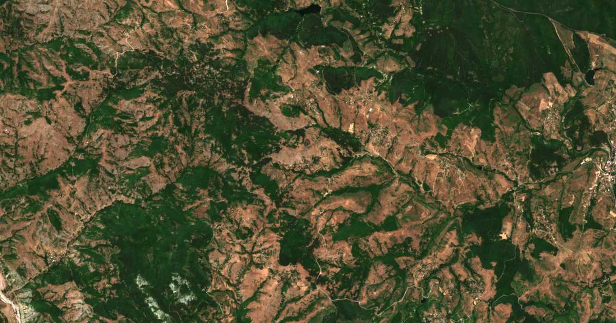Satellitenkarte von Kanjak