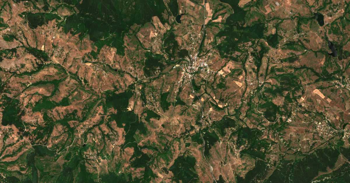 Satellitenkarte von Novi Pazar