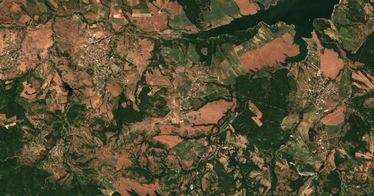Satellitenkarte von Petelovo