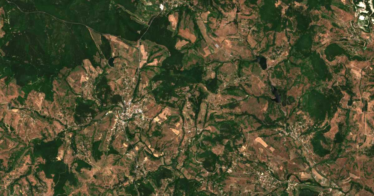 Satellitenkarte von Voždovo