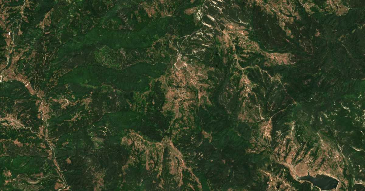 Satellitenkarte von General Geševo