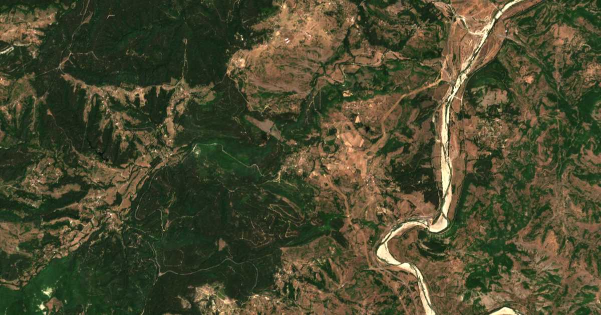 Satellitenkarte von Ilijsko
