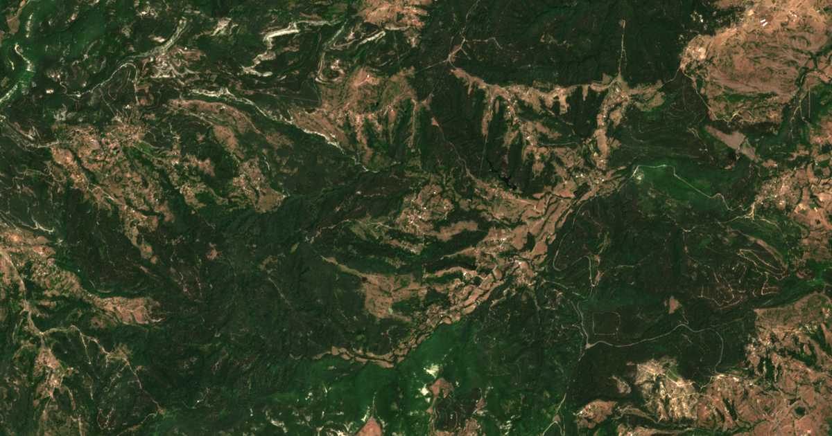 Satellitenkarte von Kozica