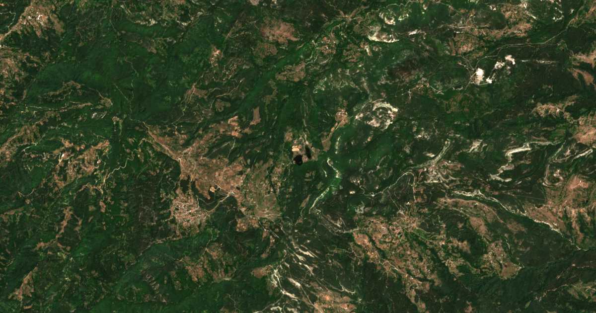 Satellitenkarte von Lebed