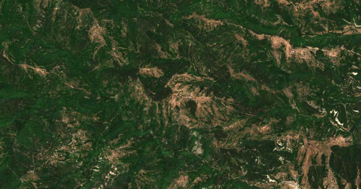 Satellitenkarte von Miševsko