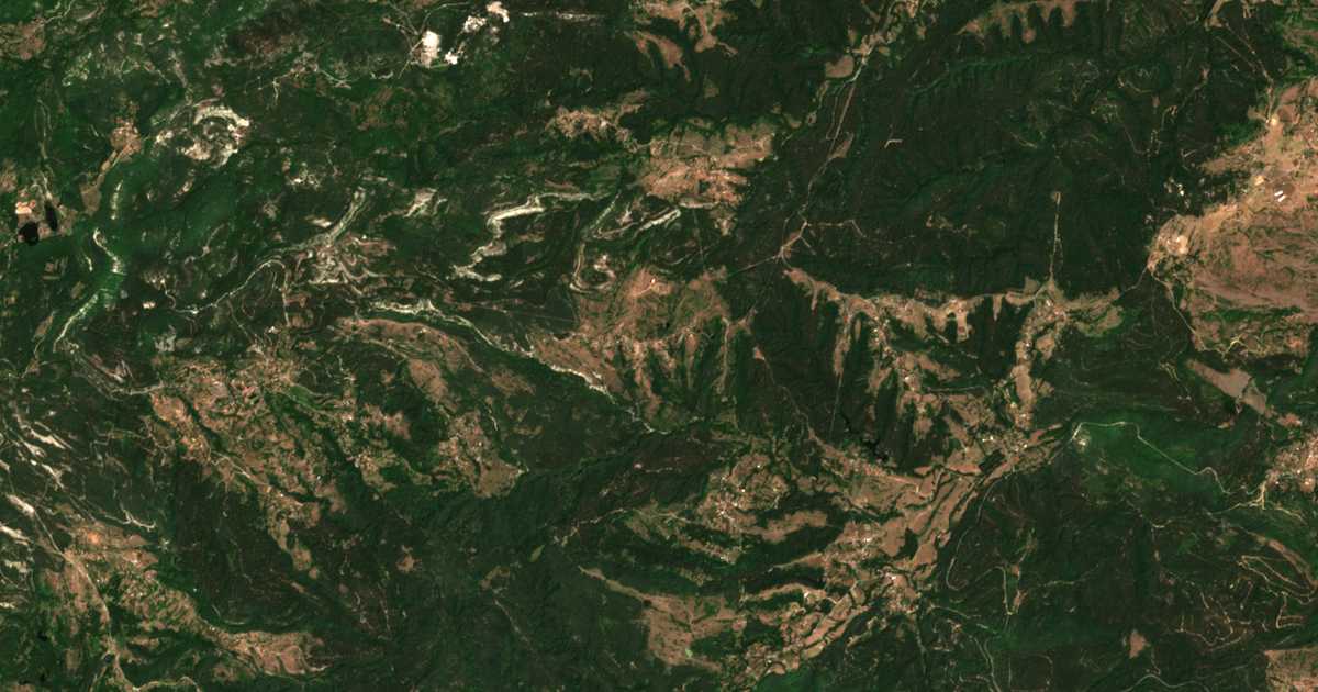 Satellitenkarte von Mrežičko