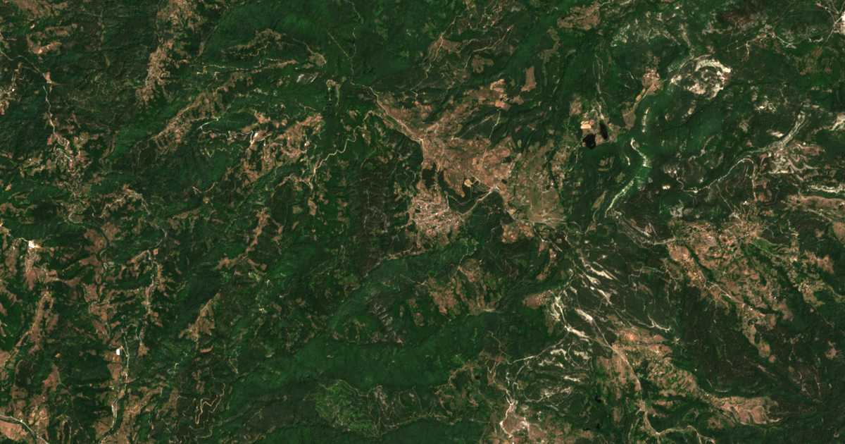 Satellitenkarte von Pripek