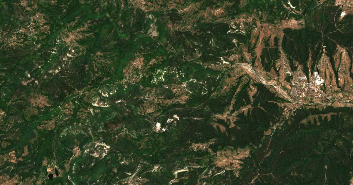 Satellitenkarte von Vodeničarsko