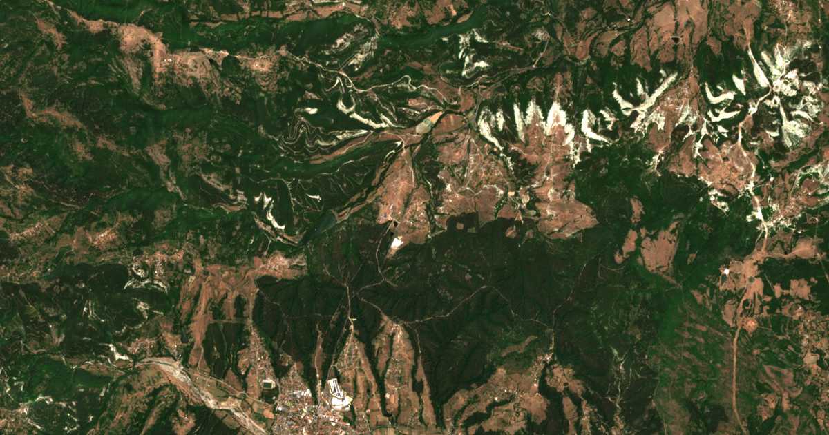 Satellitenkarte von Vǎlkovič