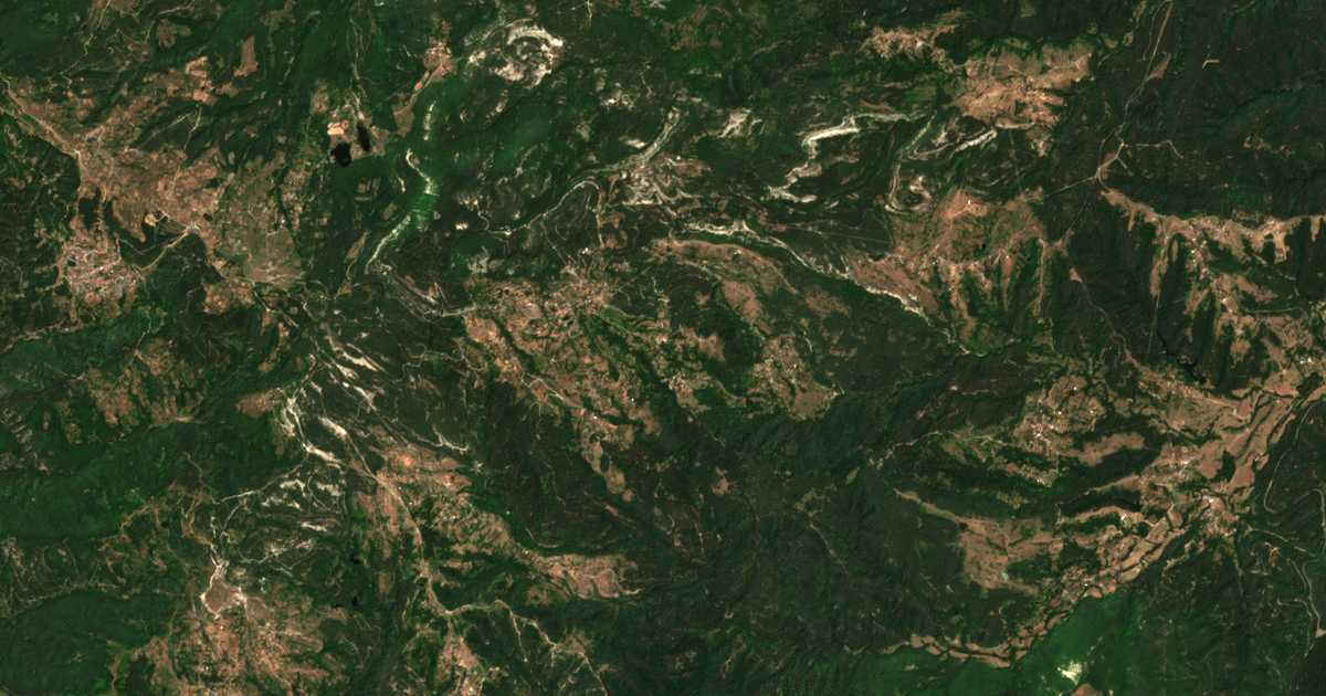 Satellitenkarte von Jamino