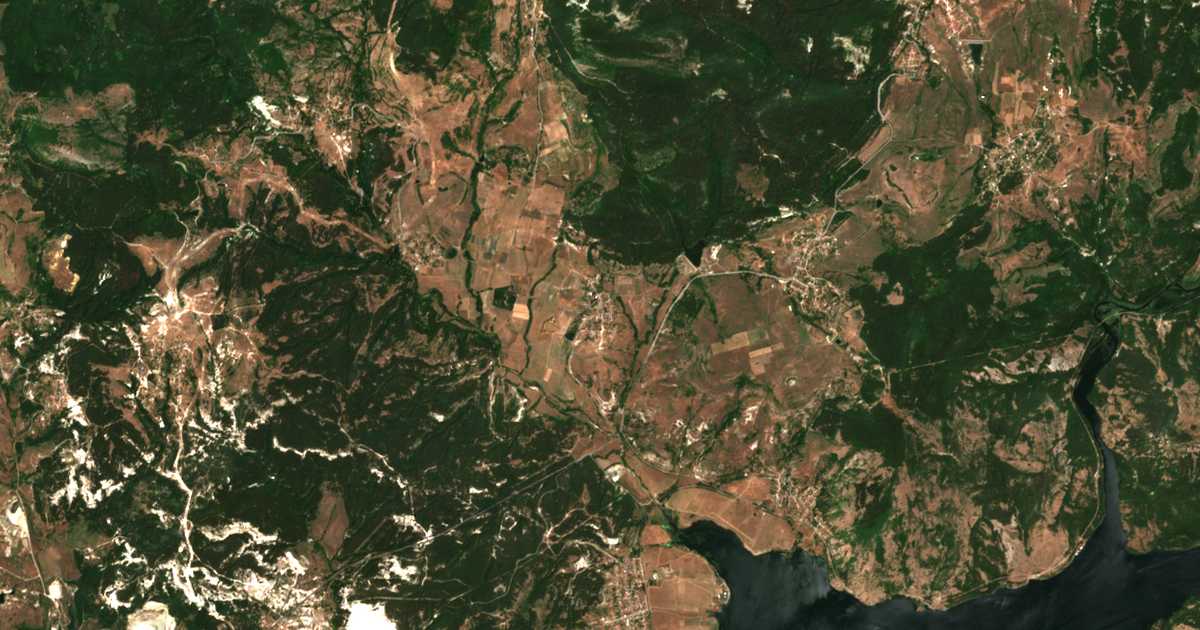 Satellitenkarte von Skalište