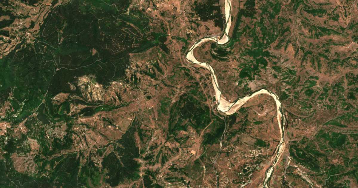 Satellitenkarte von Bregovo