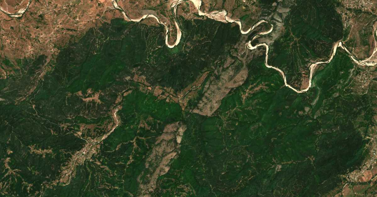 Satellitenkarte von Čičevo