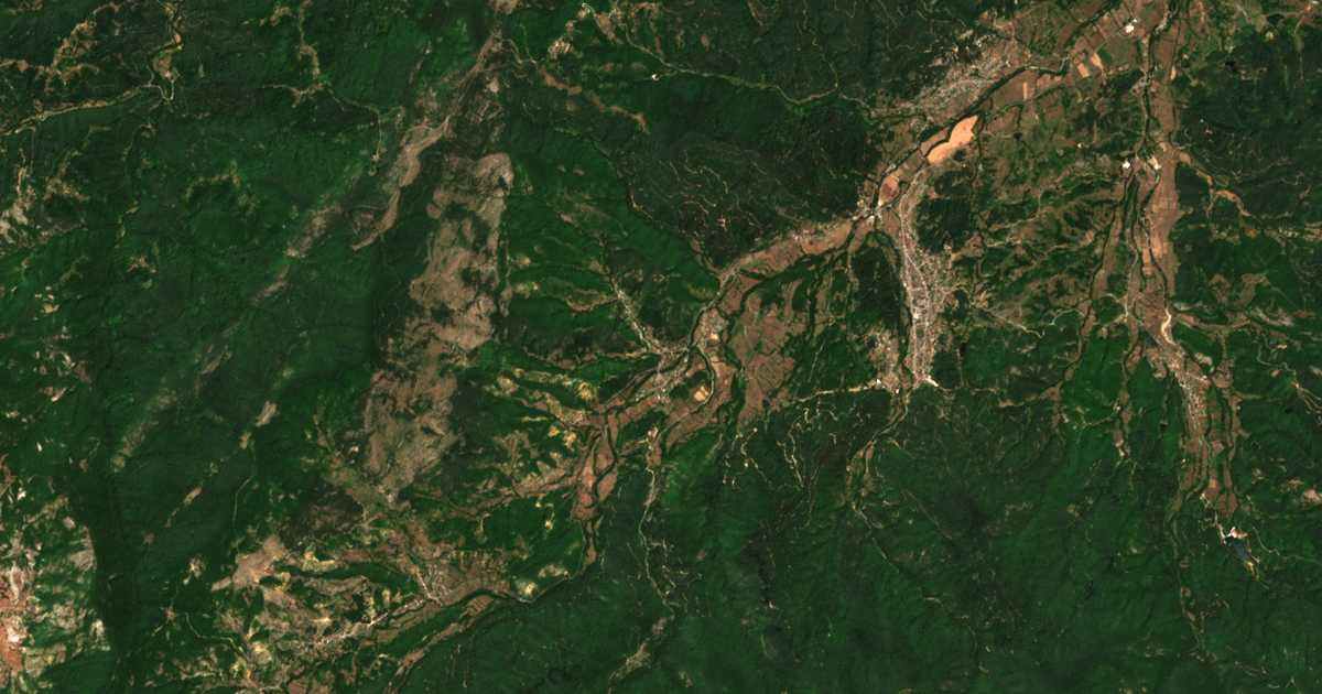 Satellitenkarte von Dolno Kǎpinovo