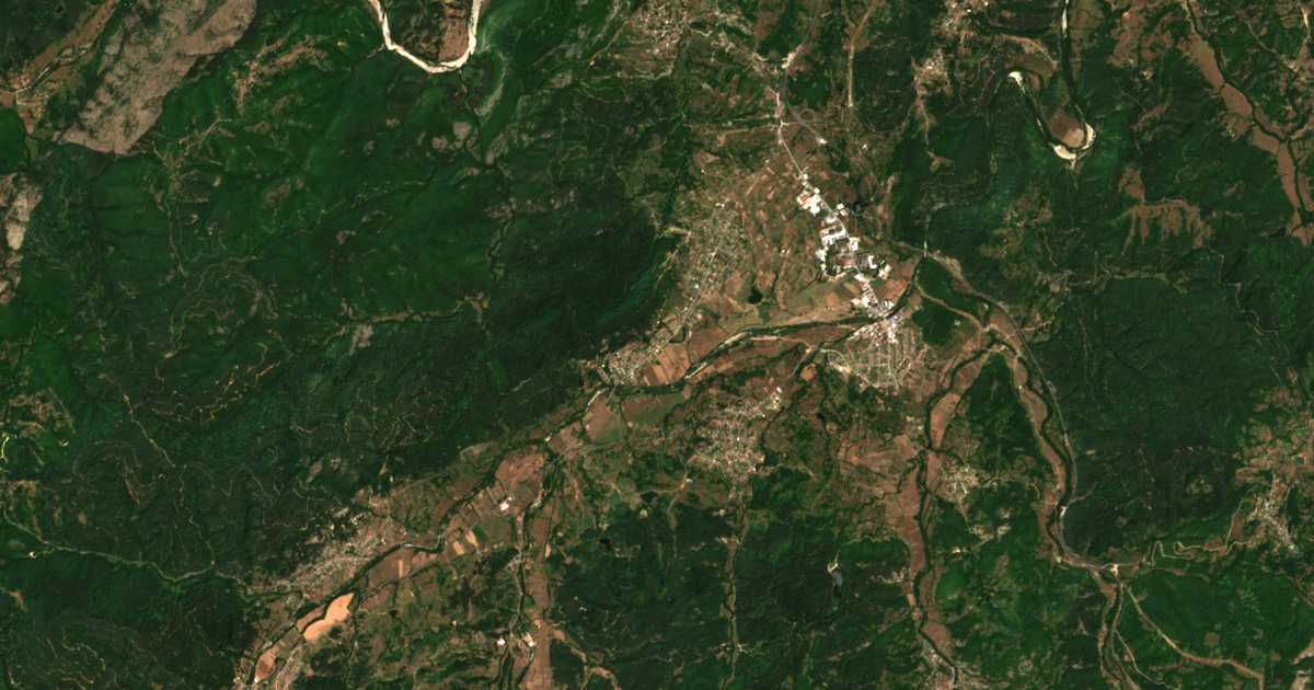 Satellitenkarte von Družinci