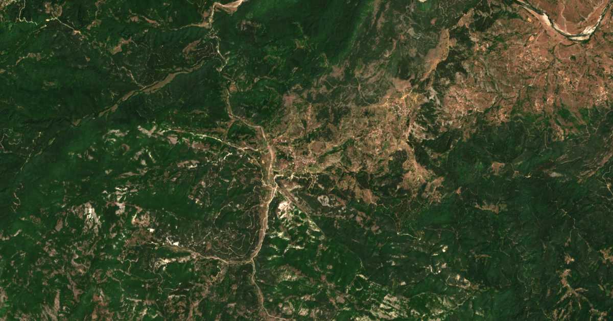 Satellitenkarte von Gorski Izvor
