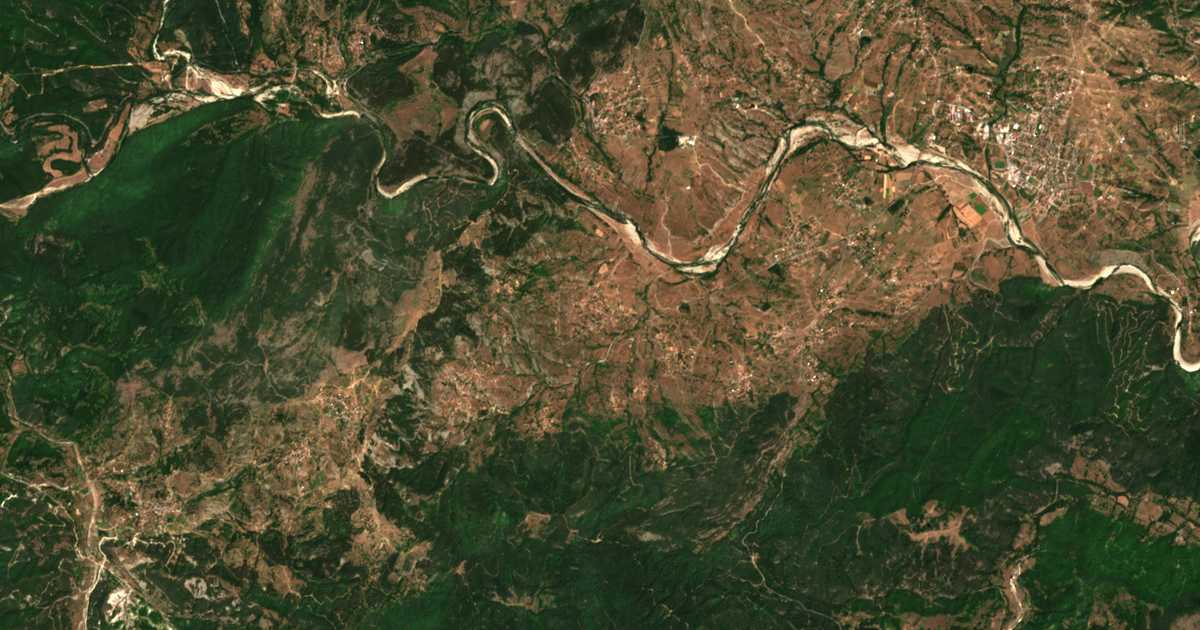 Satellitenkarte von Kajaloba