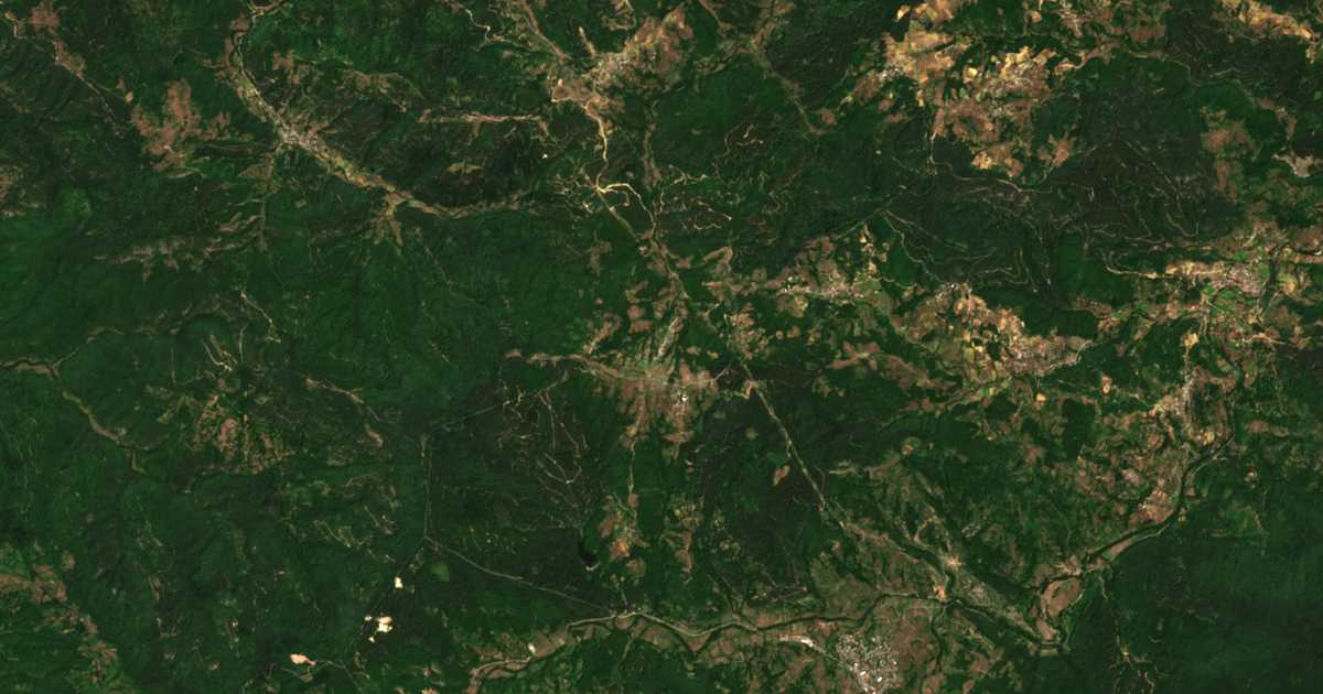 Satellitenkarte von Kukurjak