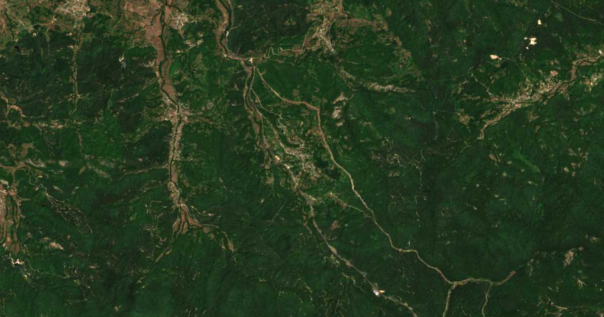 Satellitenkarte von Lozengradci
