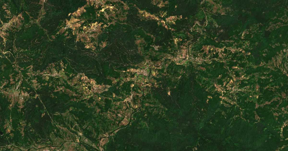 Satellitenkarte von Malkoč