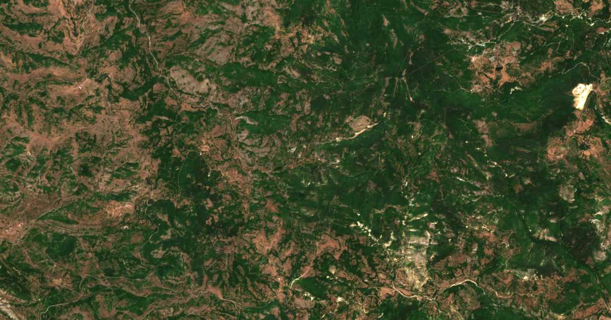 Satellitenkarte von Nane