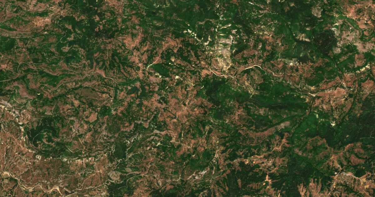 Satellitenkarte von Plovka