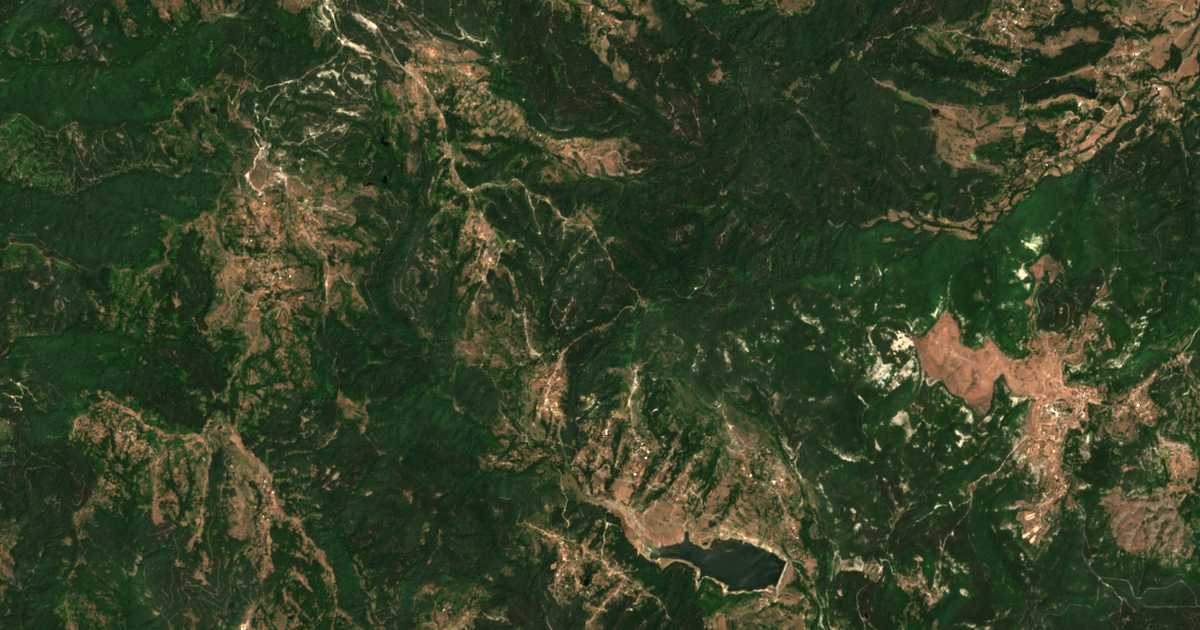 Satellitenkarte von Pǎrvenci