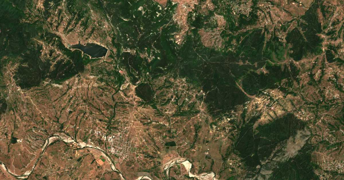 Satellitenkarte von Rastnik