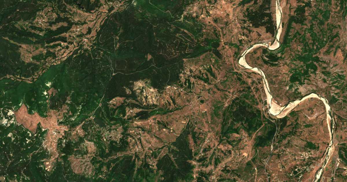 Satellitenkarte von Samodiva