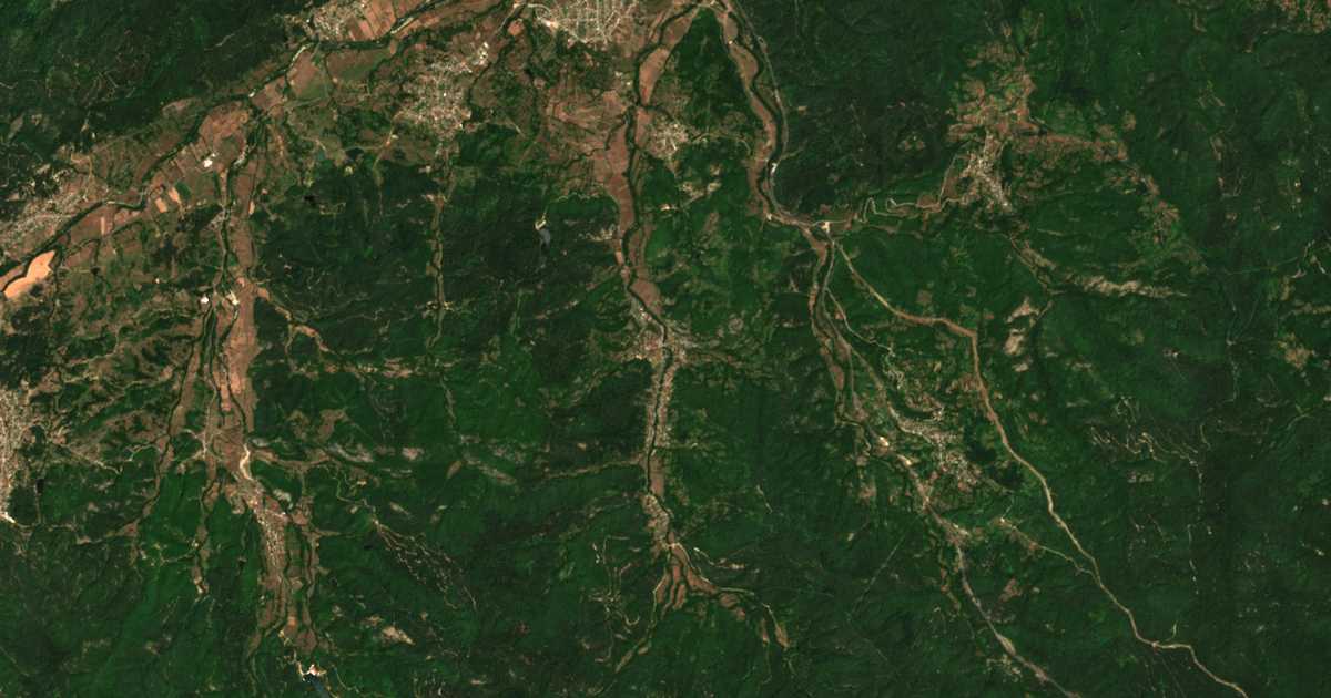 Satellitenkarte von Šumnatica