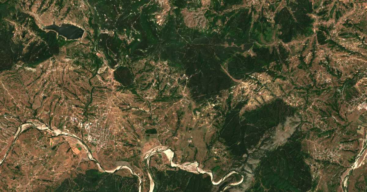 Satellitenkarte von Janino