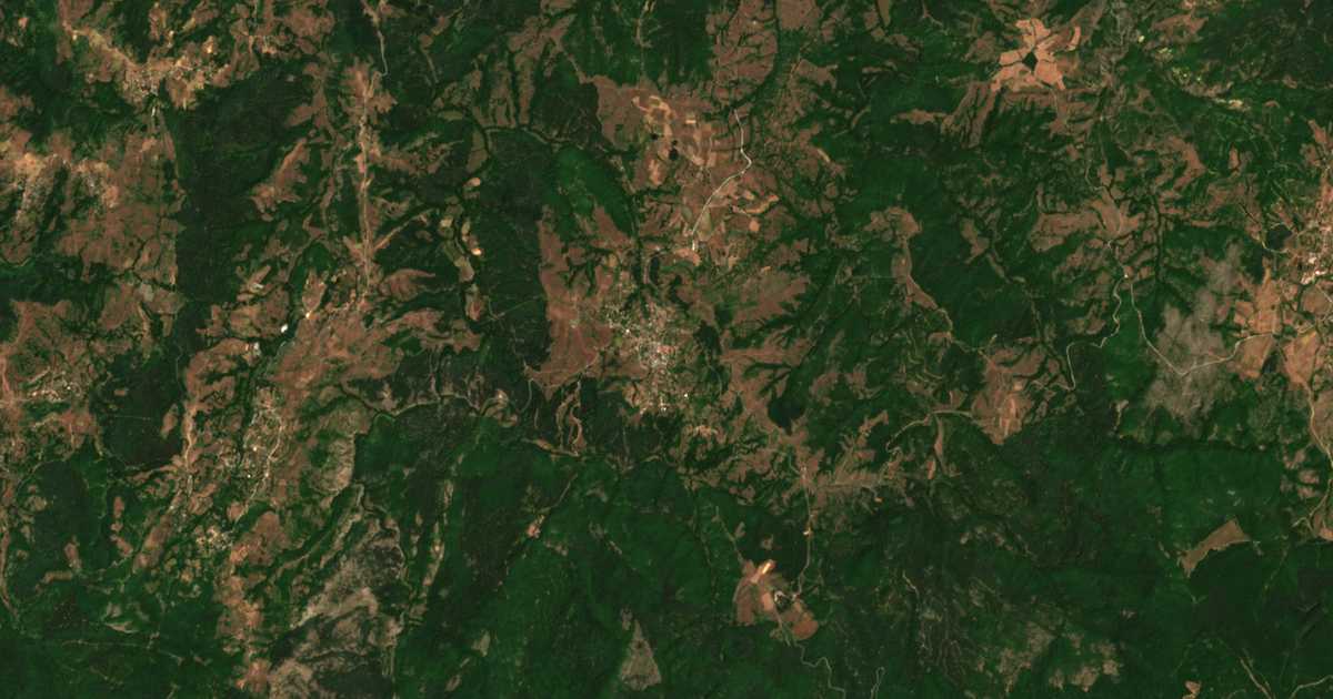 Satellitenkarte von Avren