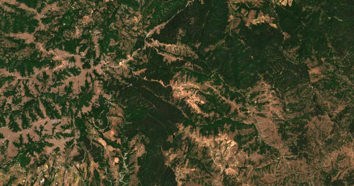 Satellitenkarte von Doborsko